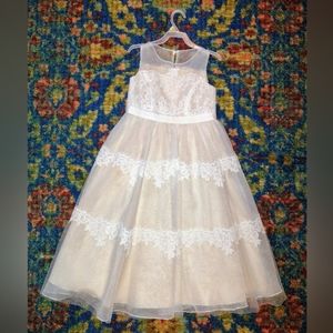 David's Bridal size 12 flower girl dress